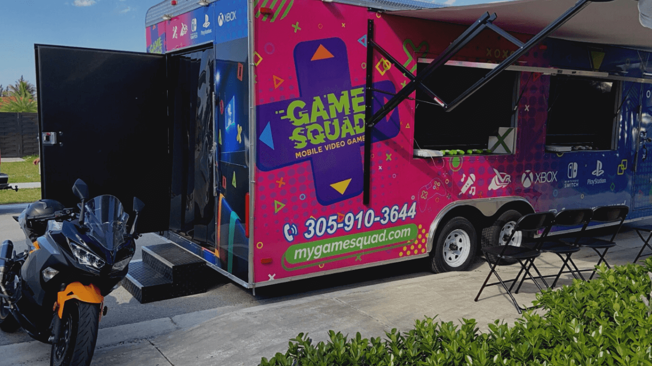 Fortnite Miami Gaming Truck Mygamesquad Com